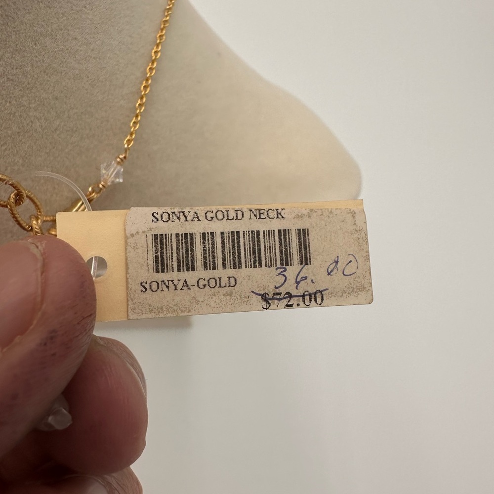 NWT Grace George Lariat Necklace - Picture 6 of 8